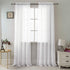 Adore the Decor™ Sheer Rod Pocket 54 x 84in. Single Curtain Panel